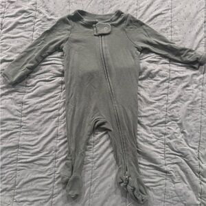 Cloud Island green Kids One Piece Footie